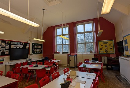 Primary school classroom