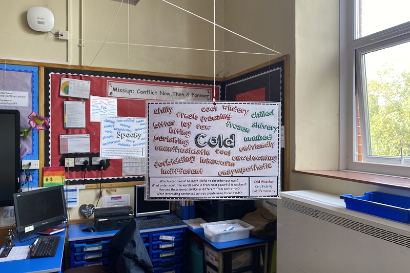 Primary school classroom