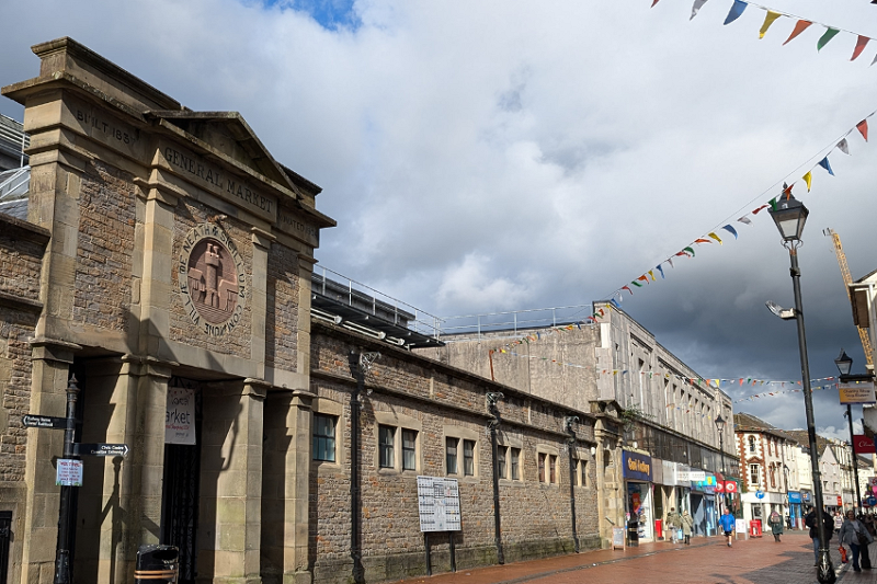Neath Market buildings